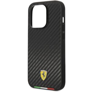 Ferrari HC PU Case With Italian Flag Line For iPhone