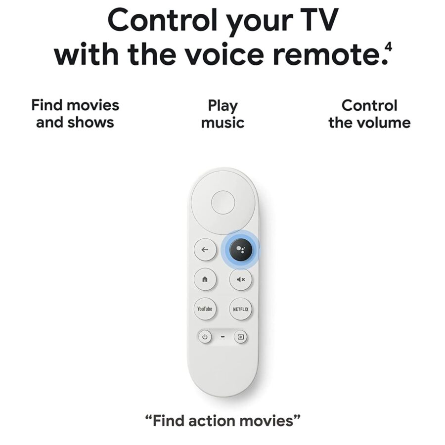 Google Chromecast with Google TV and Google Assistant