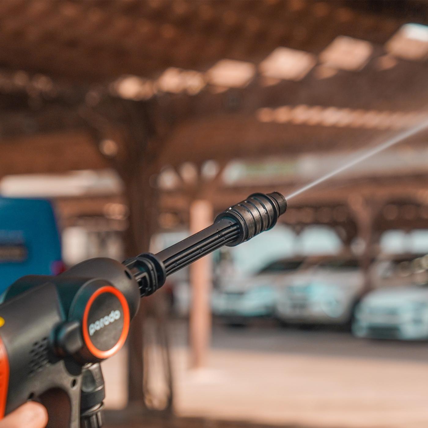 Porodo-car wash machine-black_orange-6