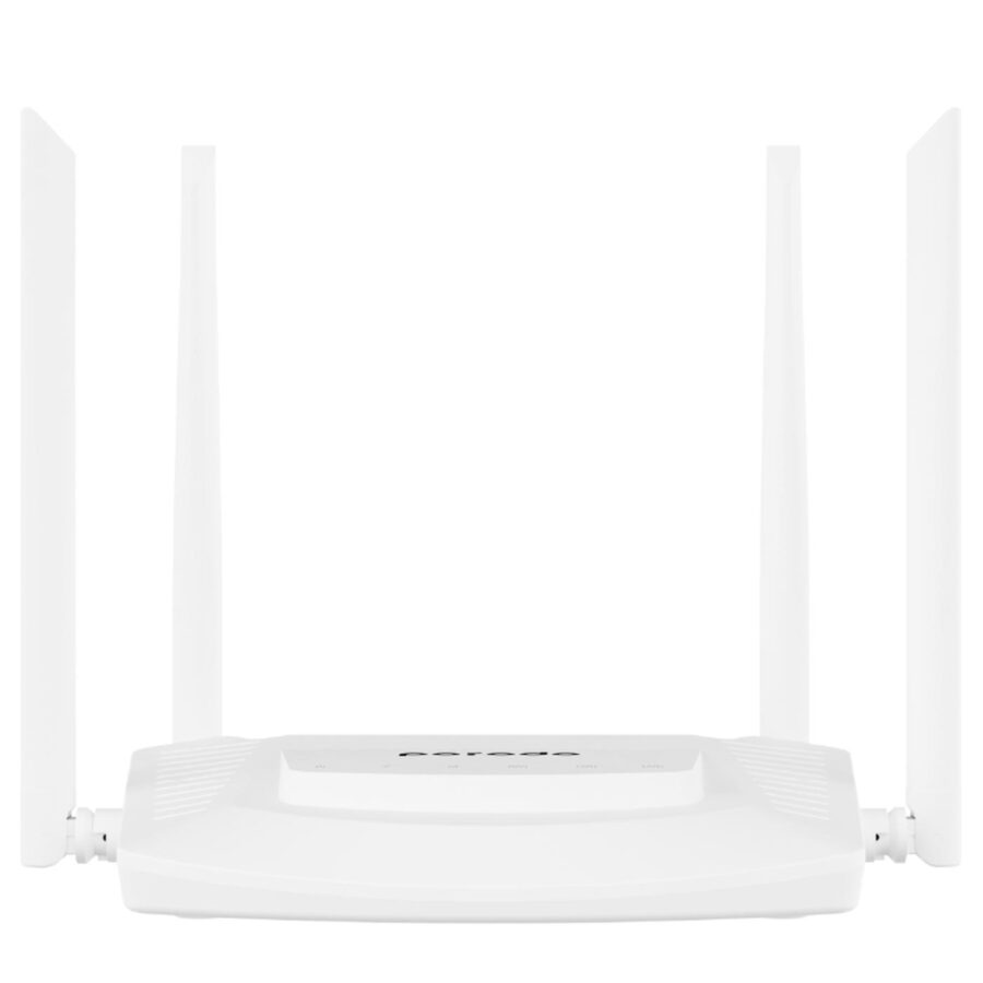 Porodo High-Speed 4G Router 300Mbps Wifi and 4G LTE - White - Eshtir.com