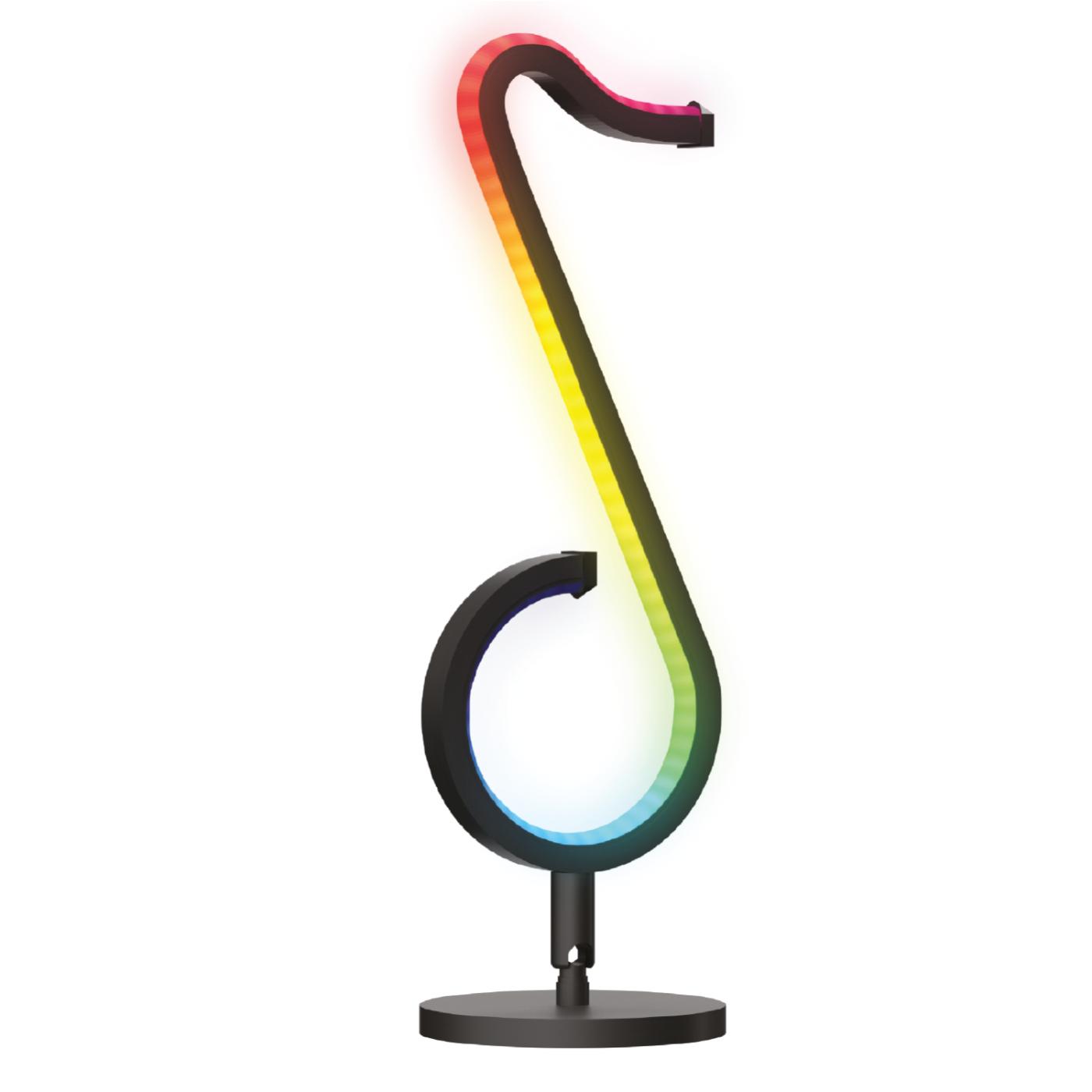 Porodo-Brite Smart LED Desk Lamp 12W-black-3