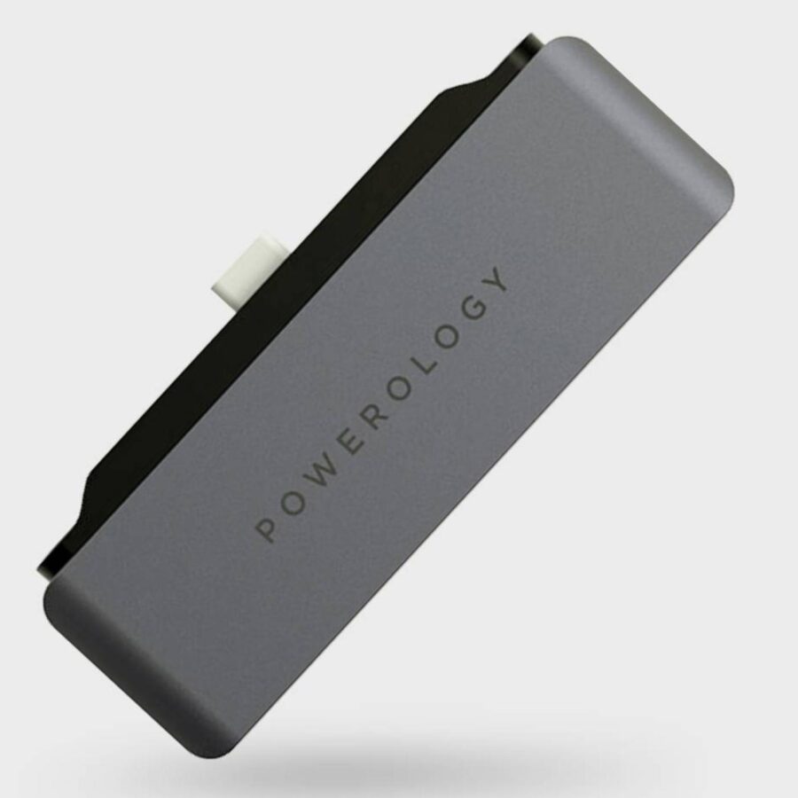 Powerology 12-in-1 USB-C Hub - Dark