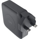Powerology-Compact Design Wall Charger Power Bank 10000mAh 15W7.5W-black-5