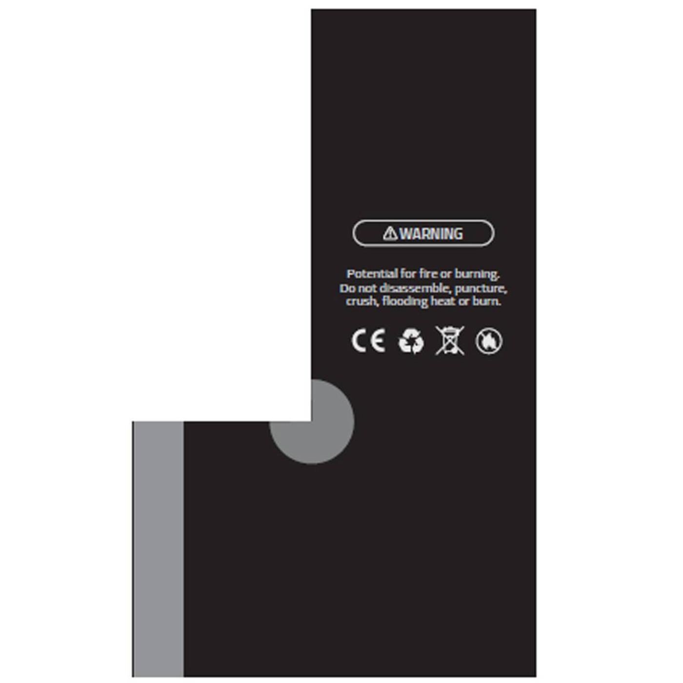 Powerology-Li-ion Polymer Phone Battery-2658mAh -10.10Wh-black-2