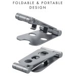 Powerology- Universal Foldable Stand-silver-6
