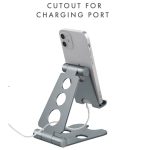 Powerology- Universal Foldable Stand-silver-7