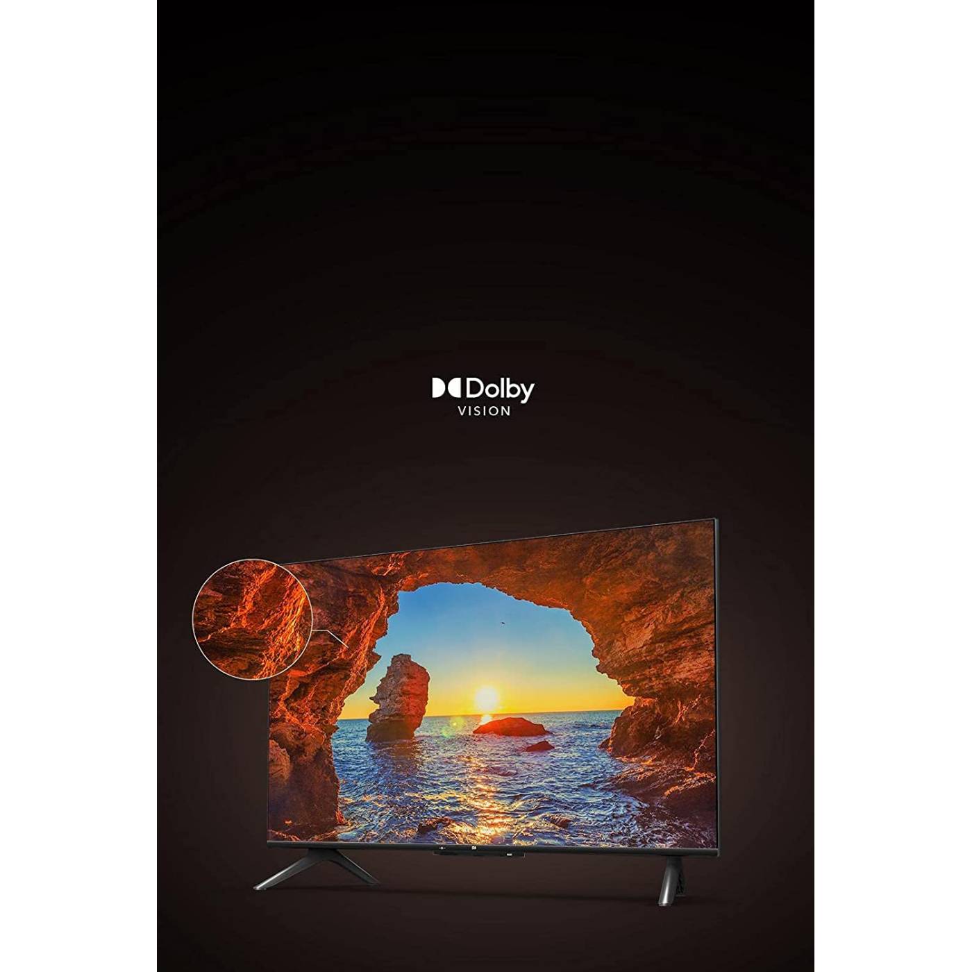 Xiaomi Mi TV P1 43" 4K UHD Smart Android TV - Black - Eshtir.com