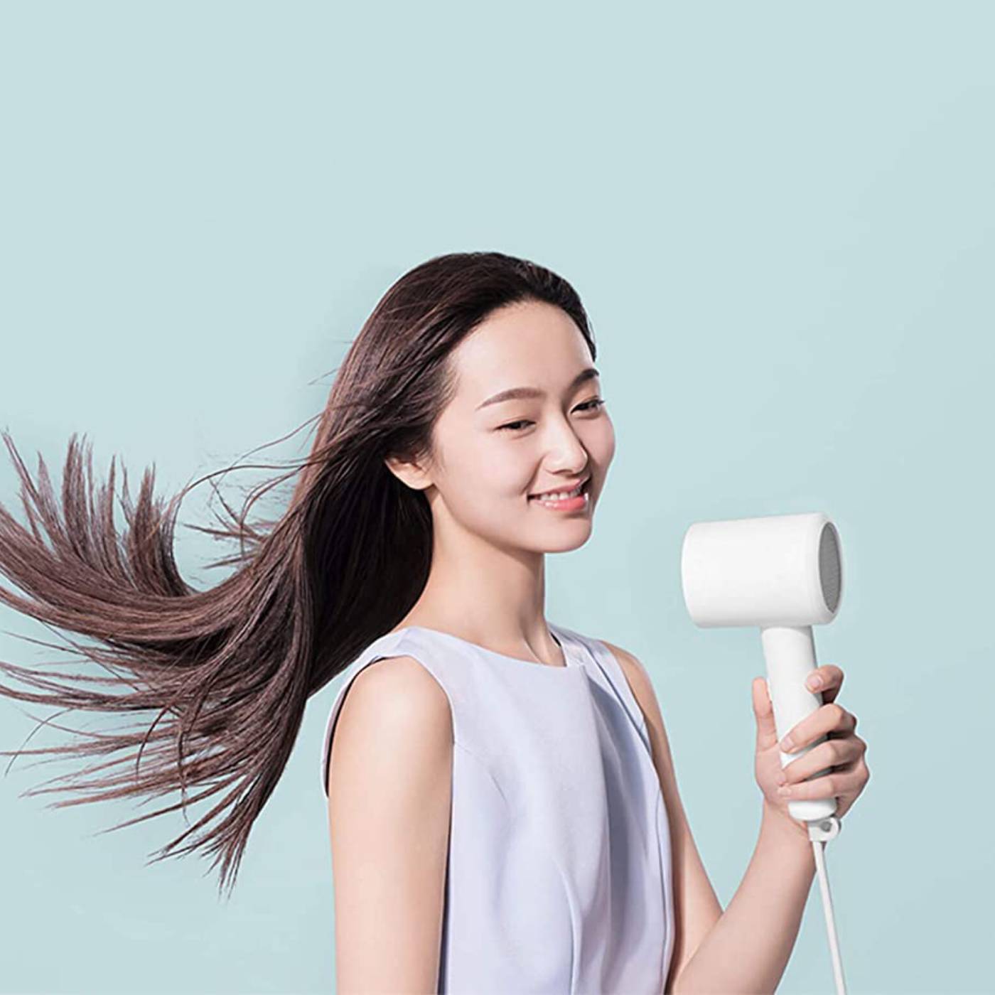 Xiaomi Mi Ionic Hair Dryer H300 - White - Eshtir.com