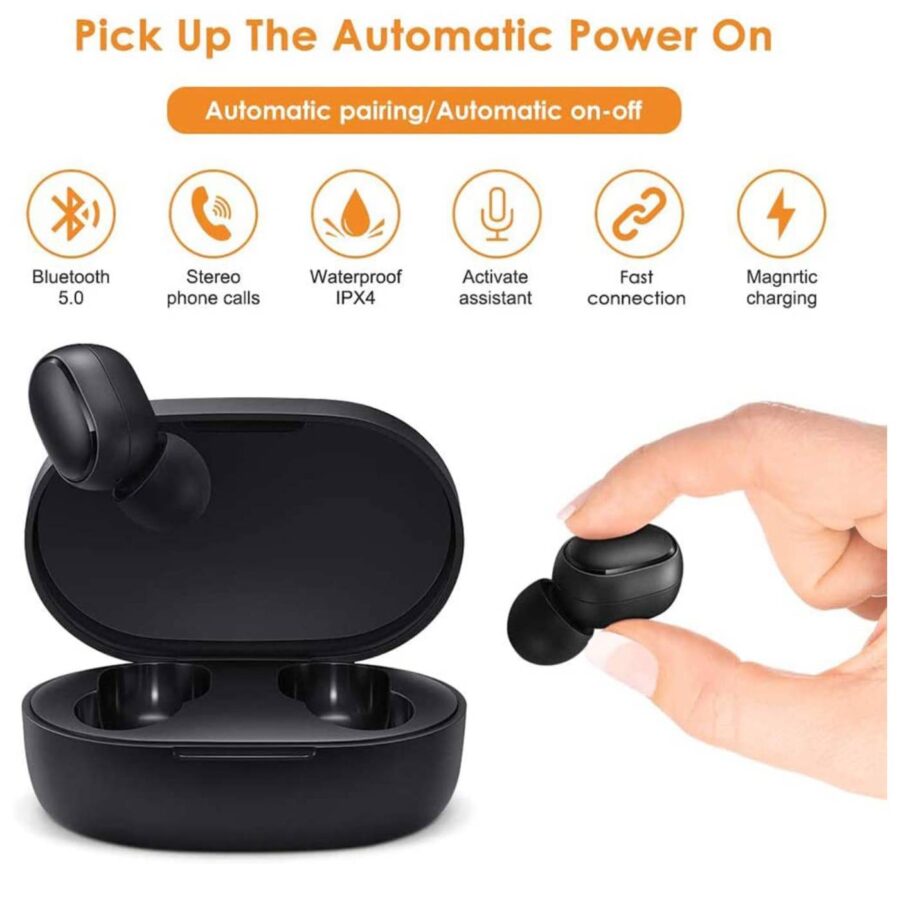 Xiaomi Mi True Wireless Earbuds Basic 2 - Black - Eshtir.com
