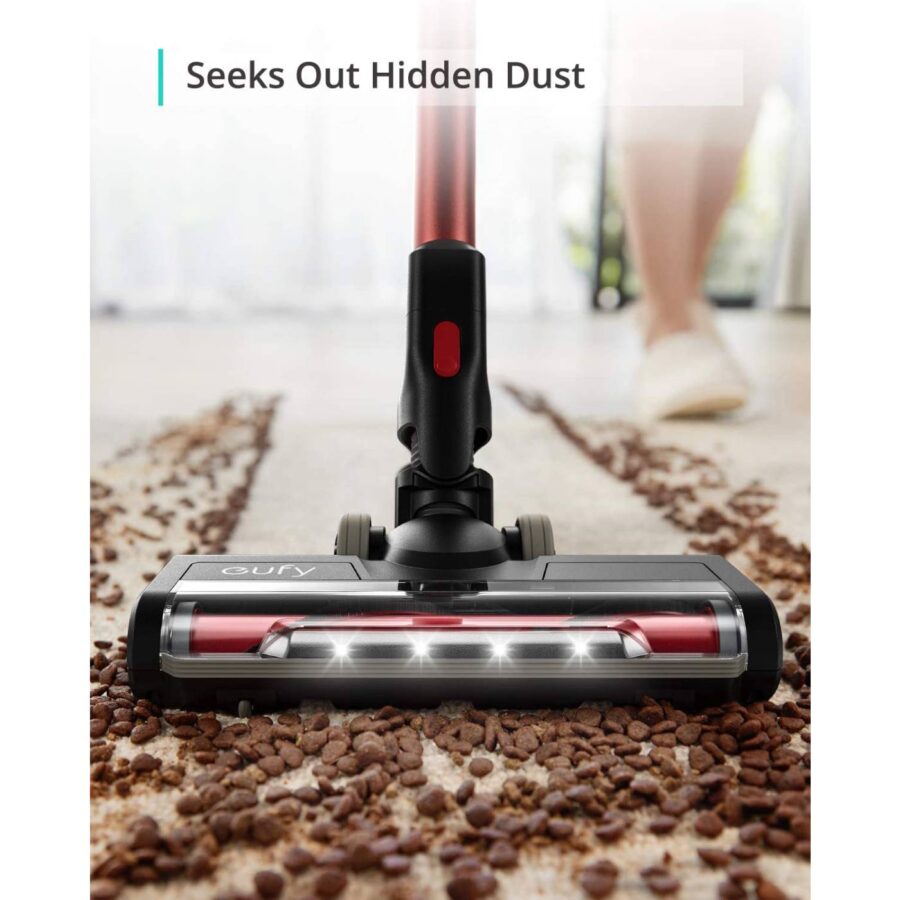 Eufy by Anker HomeVac S11 Lite Cordless Stick Vacuum Cleaner Red