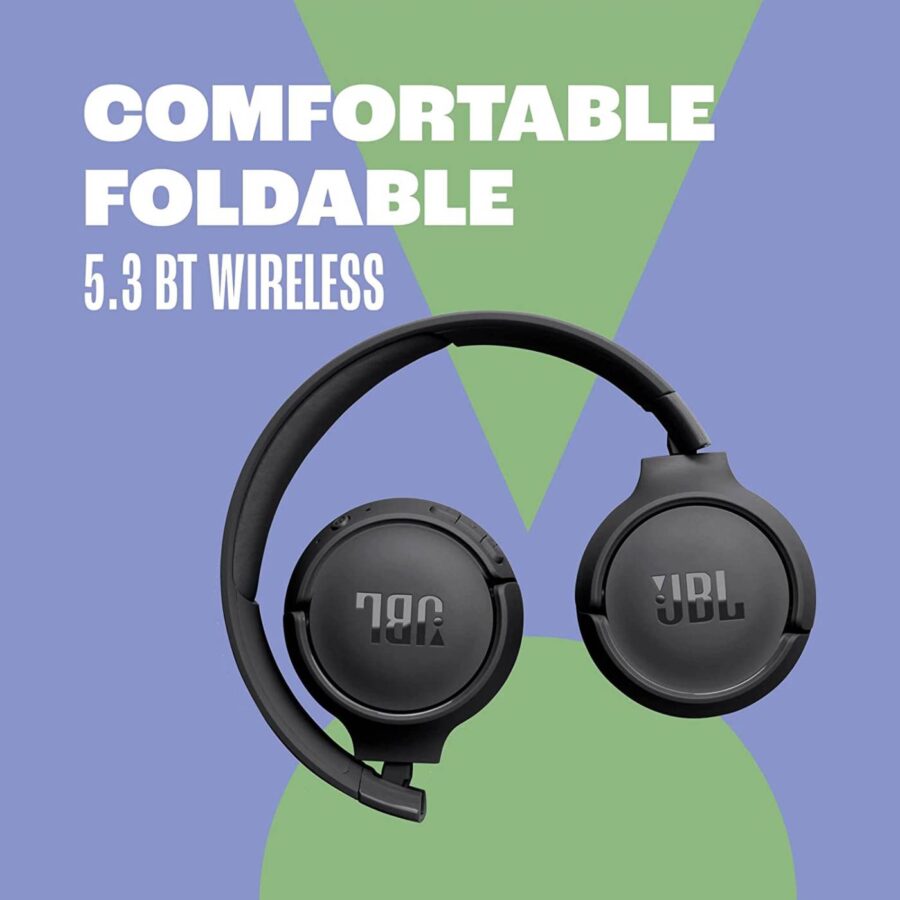 JBL Tune 520BT Wireless Over Ear Headphones