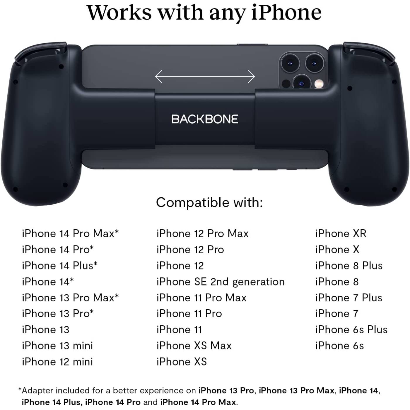 Backbone One Mobile Gaming Controller for iPhone / PlayStation Edition