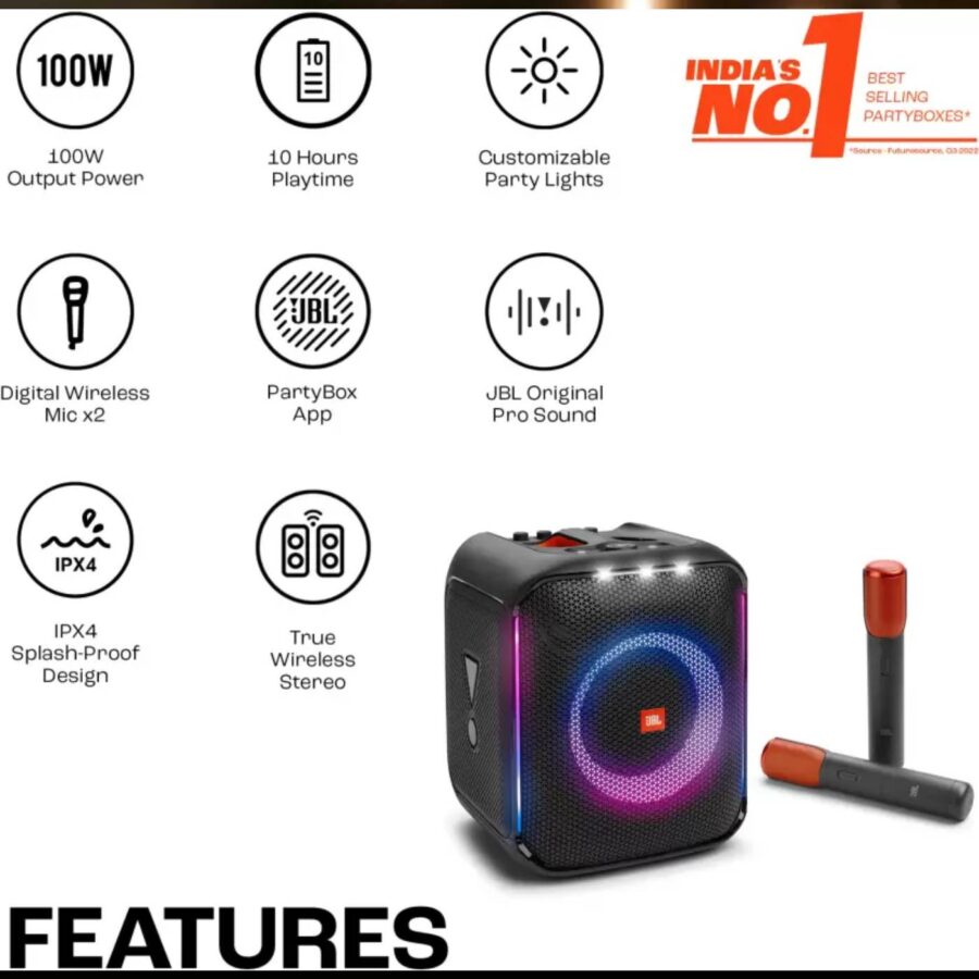 JBL Partybox Encore Party Speaker With Dual Wireless