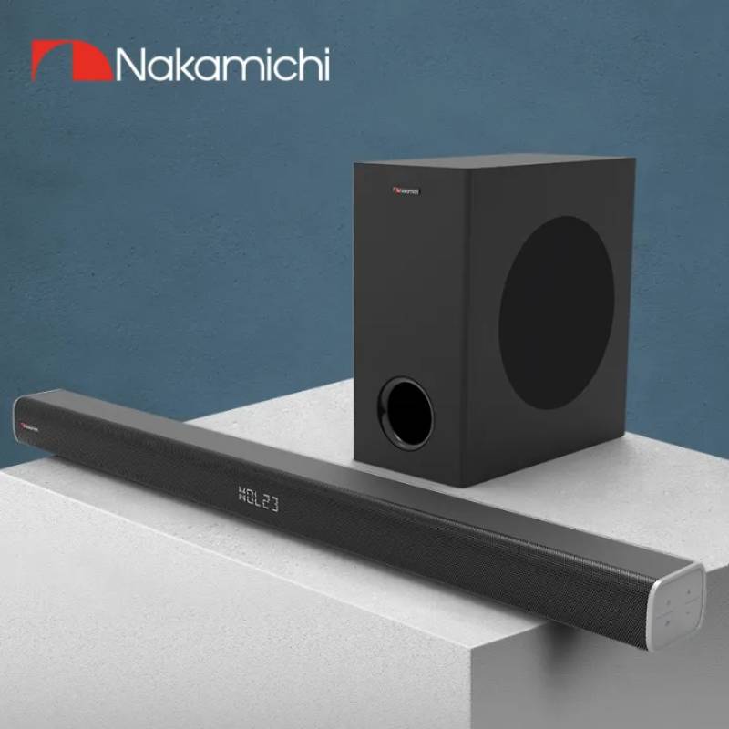 Nakamichi APOLLO 220 Dolby Audio 2.1 Soundbar Black
