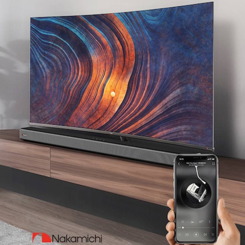 Nakamichi APOLLO 520 Dolby 5.1.2 Atmos Soundbar - Black - Eshtir.com