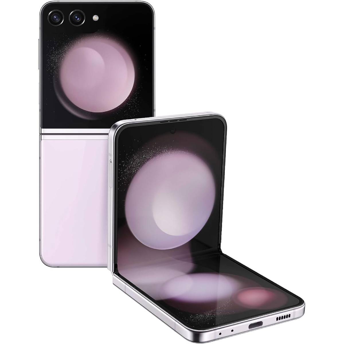 Samsung-galaxyZ-flip5-smartphone-lavender-3 zflip-5-lavendar