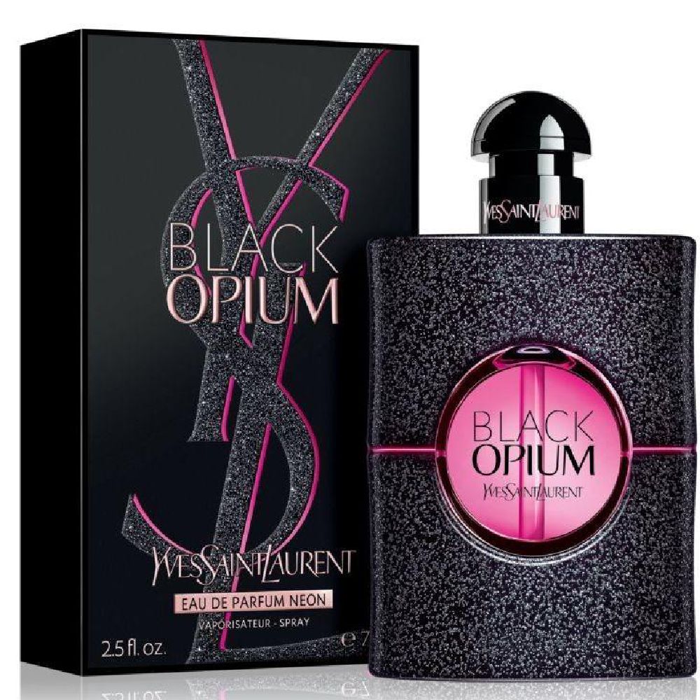 YVES ST. LAURENT BLACK OPIUM NEON EDP (W) 75ML (1) YVES-ST.-LAURENT-BLACK-OPIUM-NEON-EDP-W-75ML-