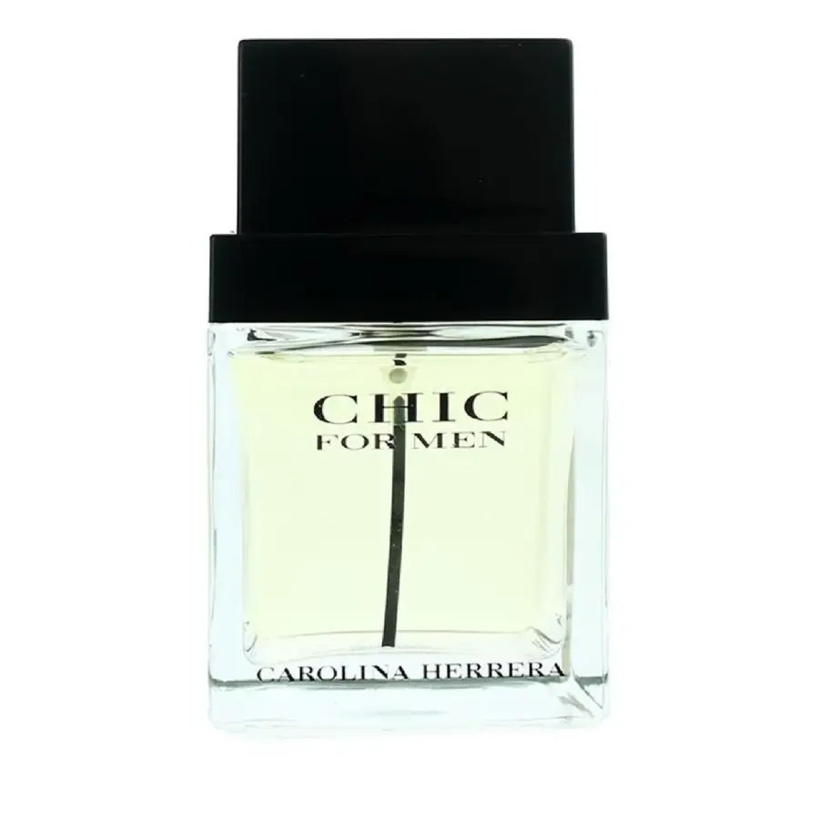 Barcode For Carolina Herrera Chic Fragrance For Men - Leathery Wood And