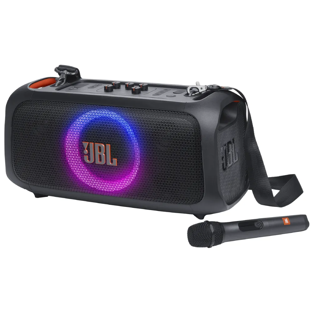 JBL PartyBox On-The-Go Portable Party Speaker Black