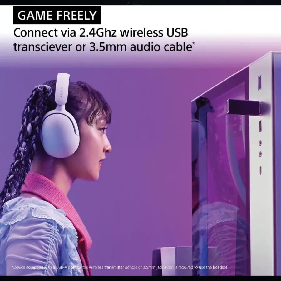 Sony INZONE H5 Wireless Bluetooth Gaming Over Ear Headphones - Eshtir.com