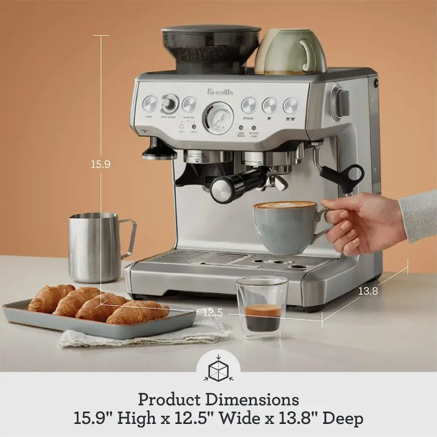 Breville Barista Express Espresso Machine - Eshtir.com