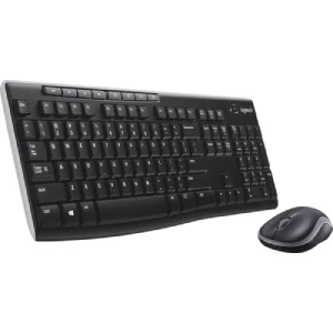 Logitech MK270 Wireless Keyboard and Mouse Combo - Black
