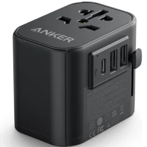 Anker PowerExtend USB-C Travel Adapter 30W - Black