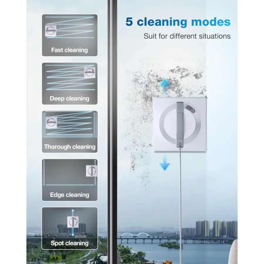 ECOVACS Winbot W2 Omni Portable Robotic Window Cleaner with Docking
