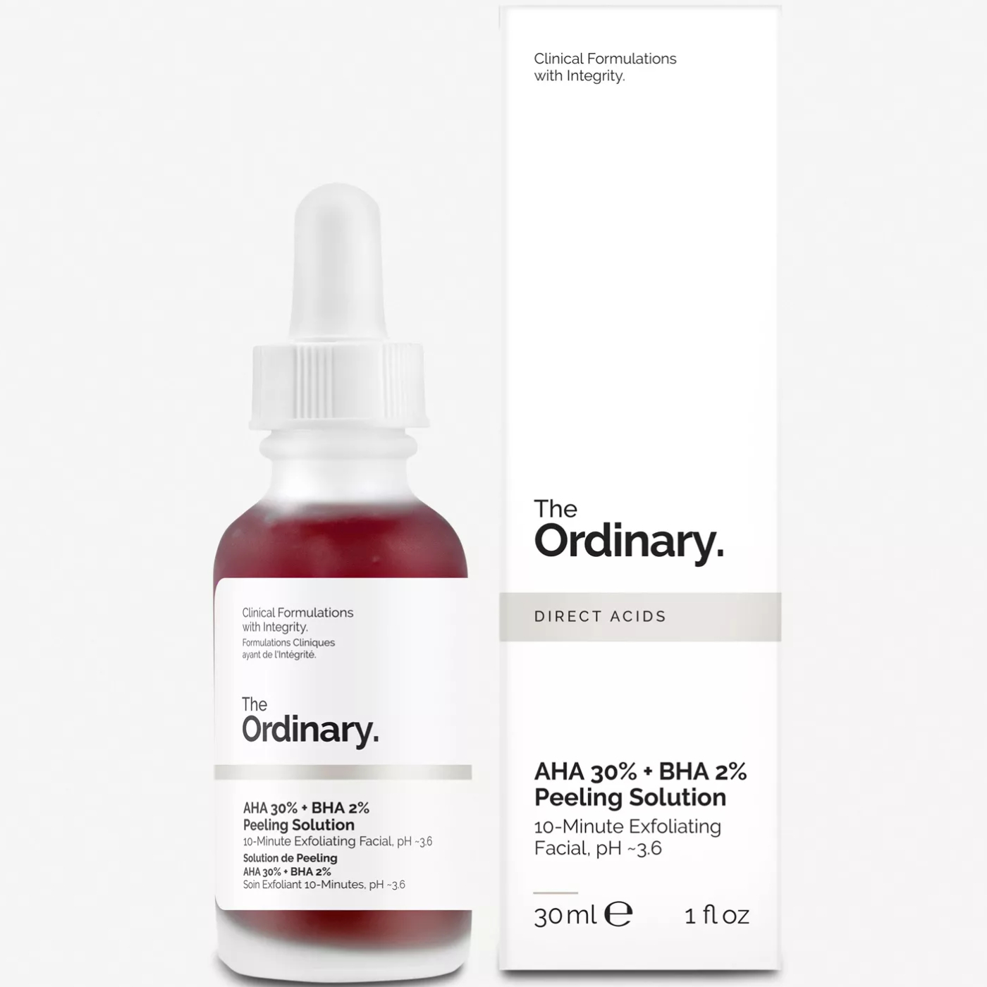 THE ORDINARY AHA 30 % + BH 2% PEELING SOLUTION 30ML-1