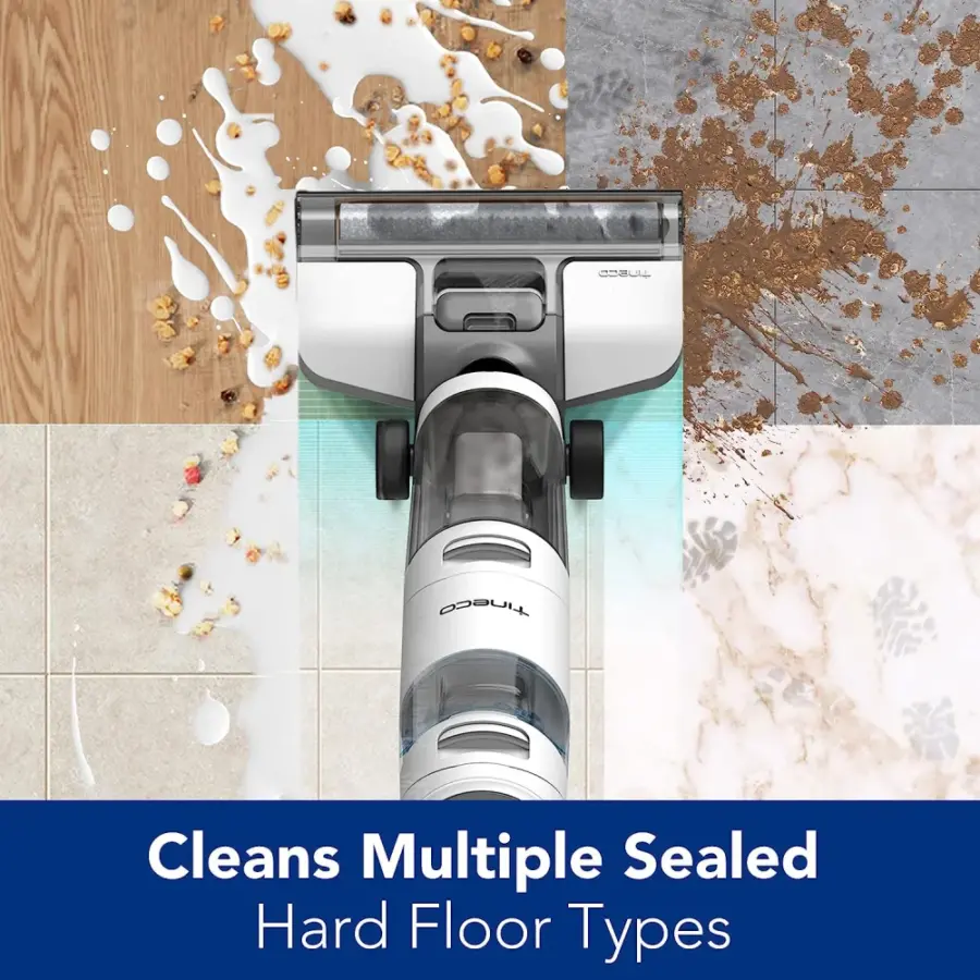 Tineco iFloor 3 Breeze Wet Dry Vacuum Cordless Floor Cleaner and