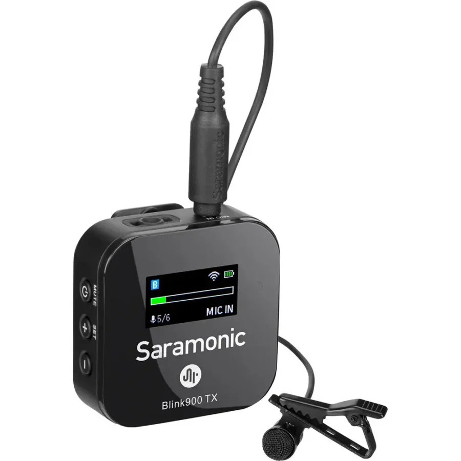 Saramonic Blink900 B2 Dual 2.4GHz Channel Wireless Microphone System