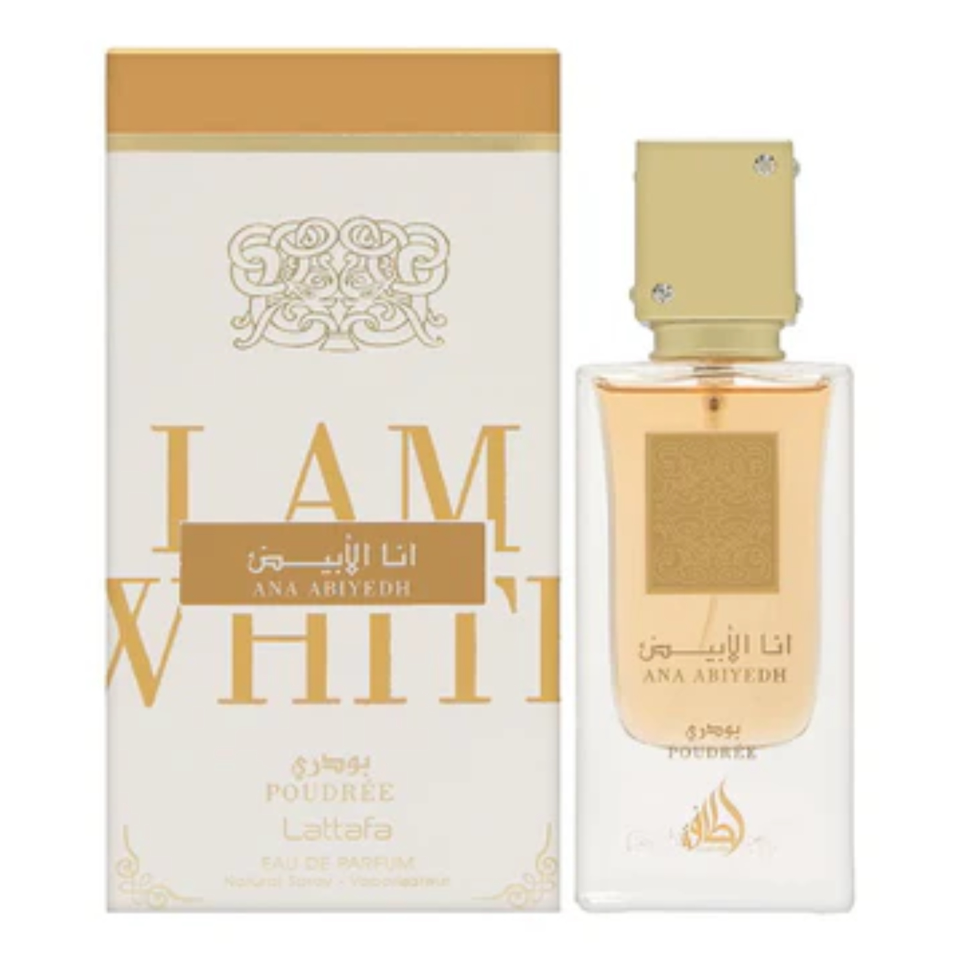 LATTAFA I AM WHITE POUDREE (U) EDP 60ML bx