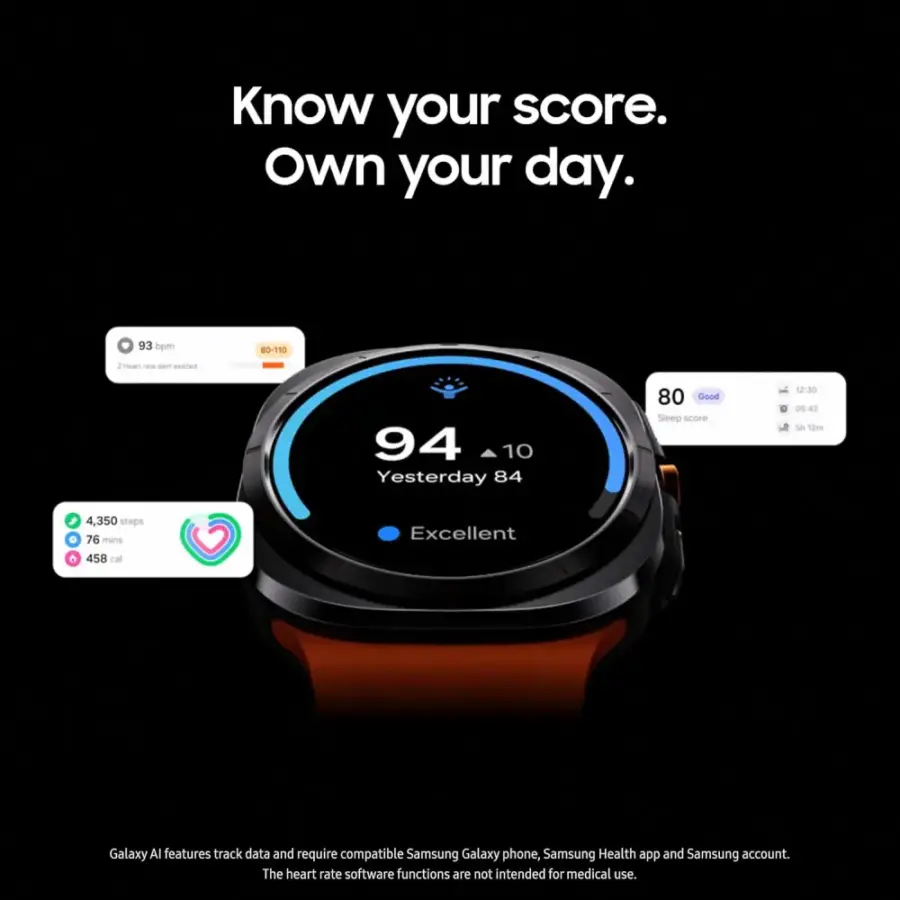 Samsung Galaxy Watch Ultra 47mm, LTE AI Smartwatch and Fitness