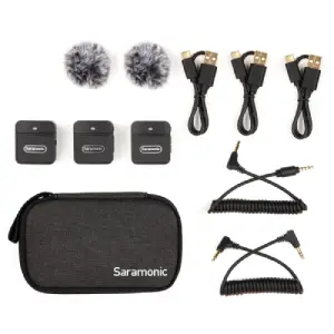 Saramonic Blink100 B2 Ultracompact 2.4GHz Dual-Channel Wireless Microphone System